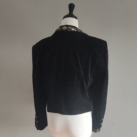 The Pioneer Woman Black Blazer with Silver Accents - Picture 5 of 10